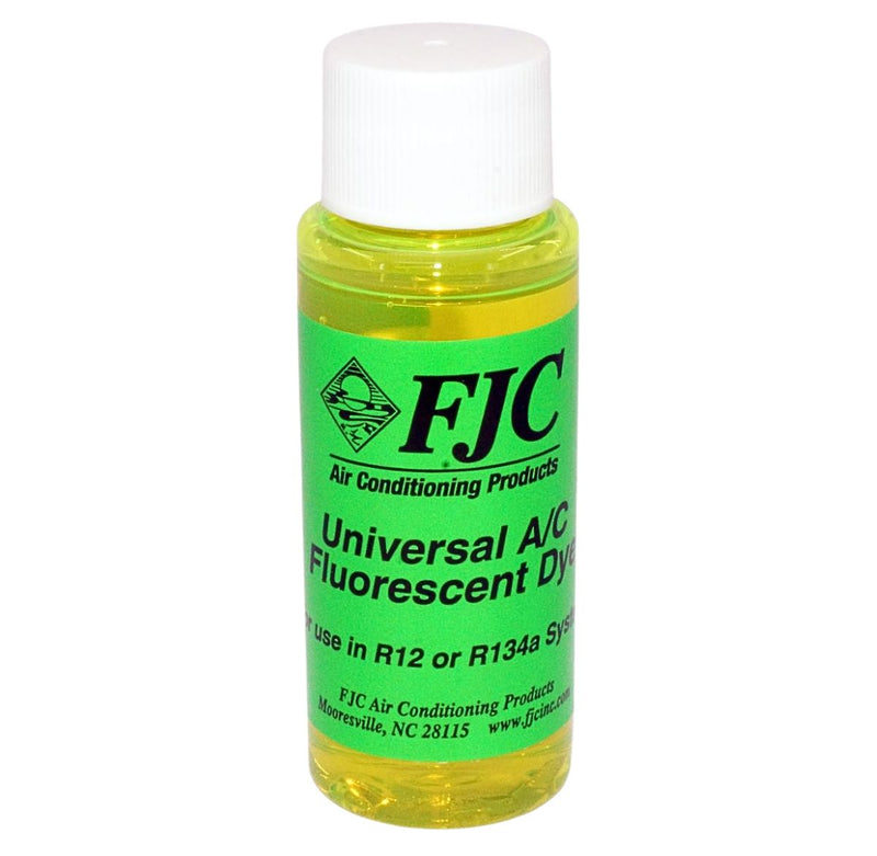 FJC 4910 Universal A/C Fluorescent Leak Detection Dye 1 oz