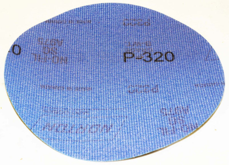 Norton 50 Discs 6" Norton Dry Ice Hook & Loop P320 Grit A975 Ceramic Alumina - 49543