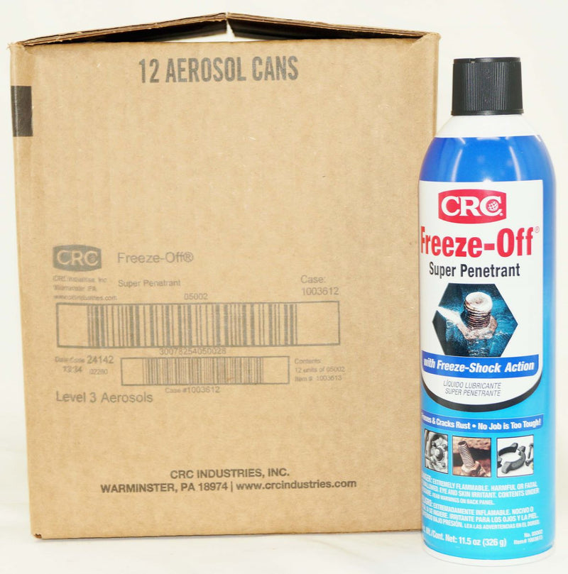 CRC 05002 Freeze-Off Super Penetrant Rust Remover 11.5 Oz