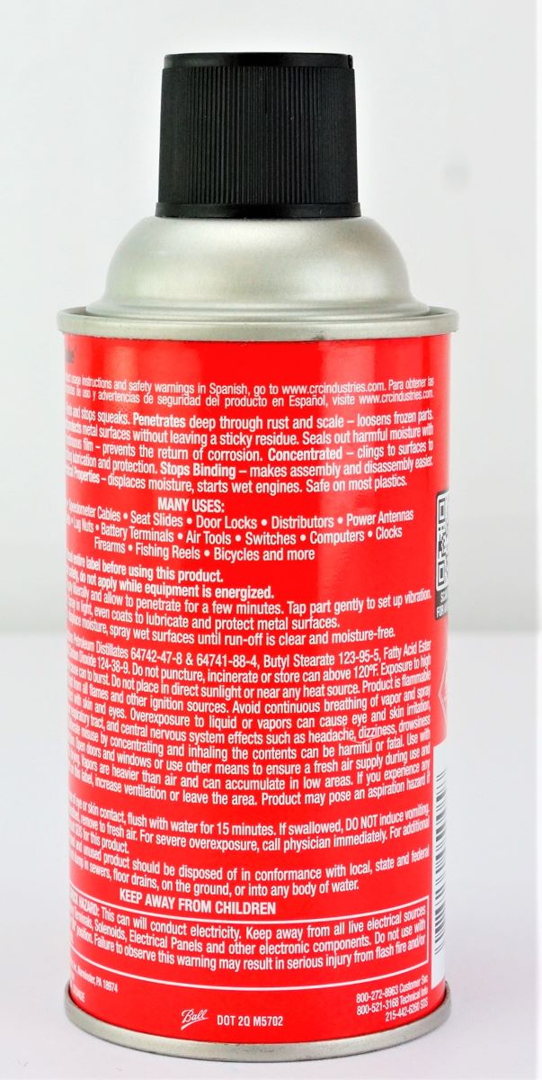 CRC 05005 Power Lube General Multi Purpose Lubricant 9oz Can