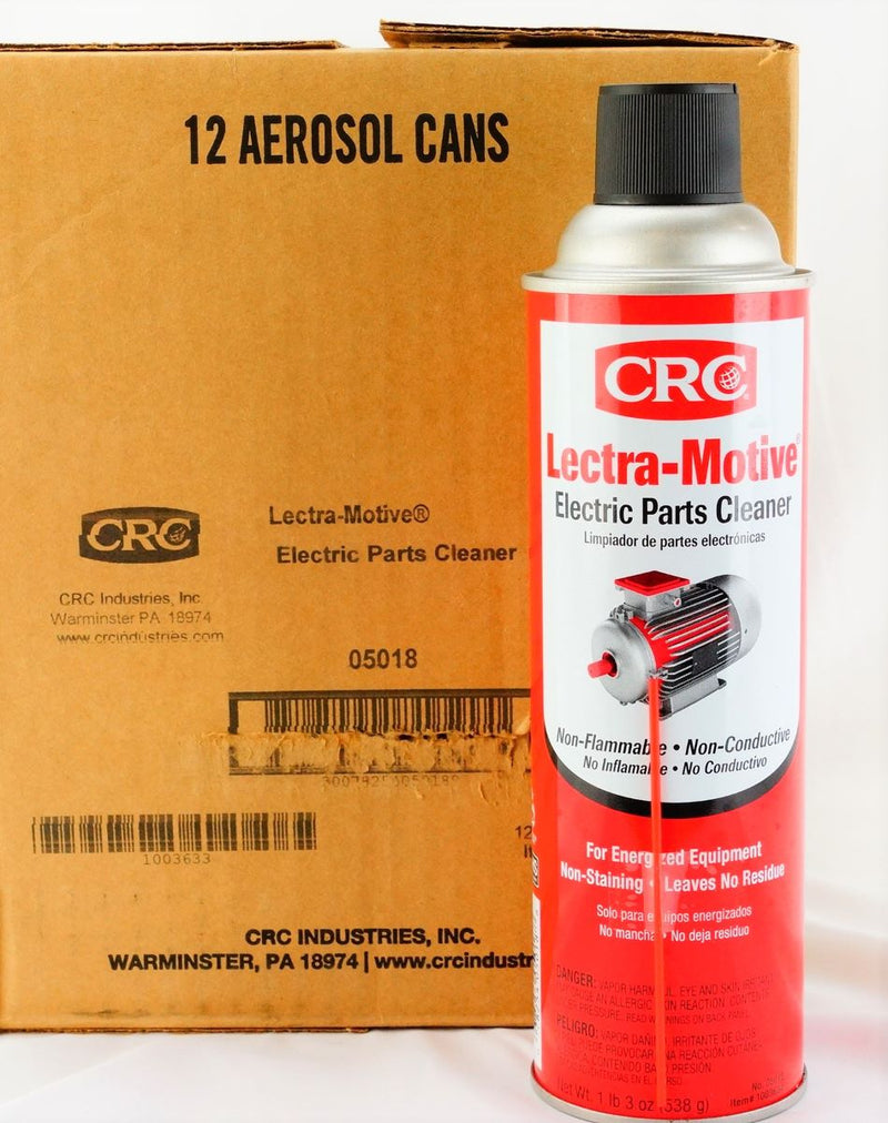 CRC Lectra Motive Electric Parts Cleaner 19oz Can 05018