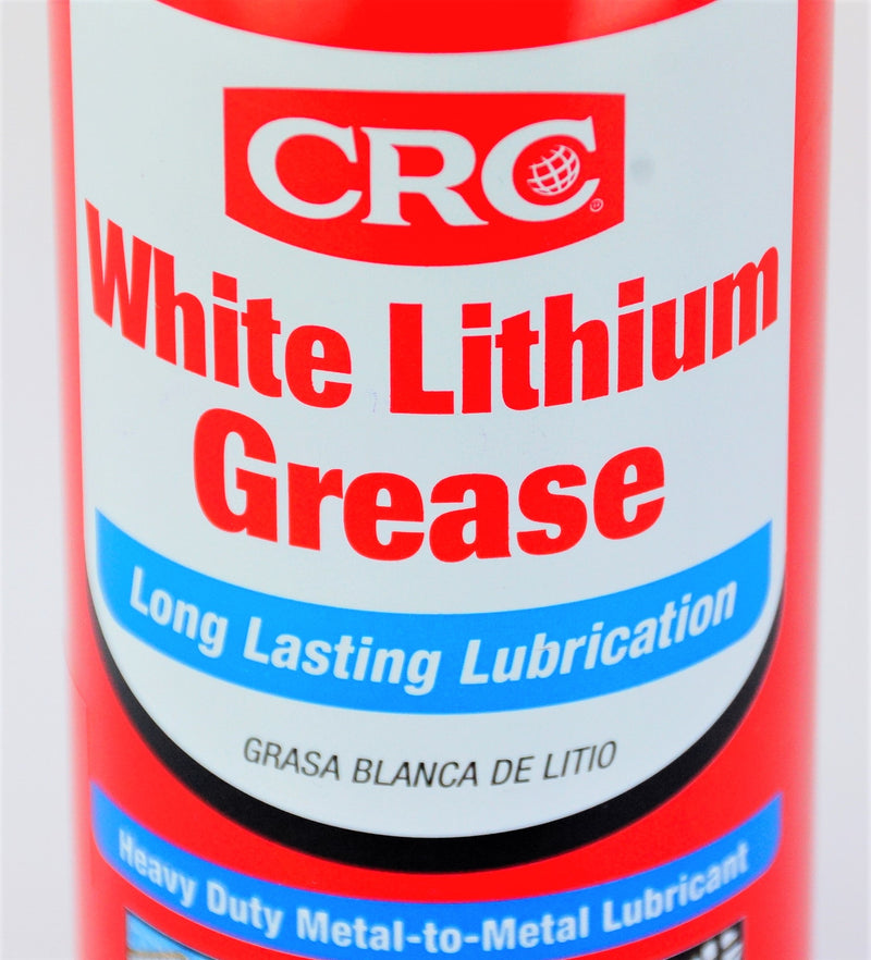 CRC 05037 White Lithium Grease For Hinges Latches Door Rollers