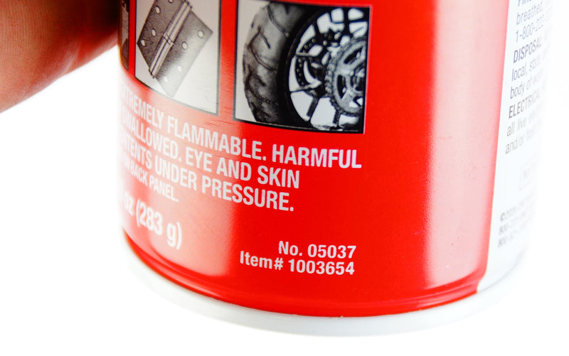 CRC 05037 White Lithium Grease For Hinges Latches Door Rollers