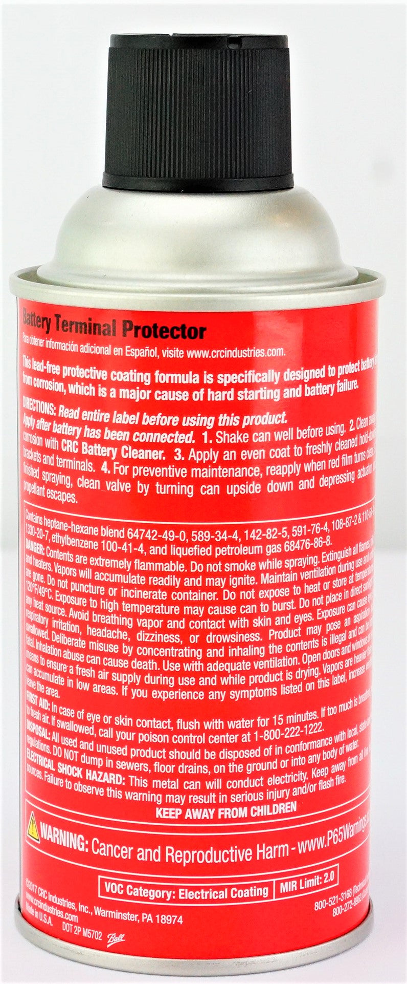 CRC 05046 Battery Terminal Protector 7.5oz Can 5046