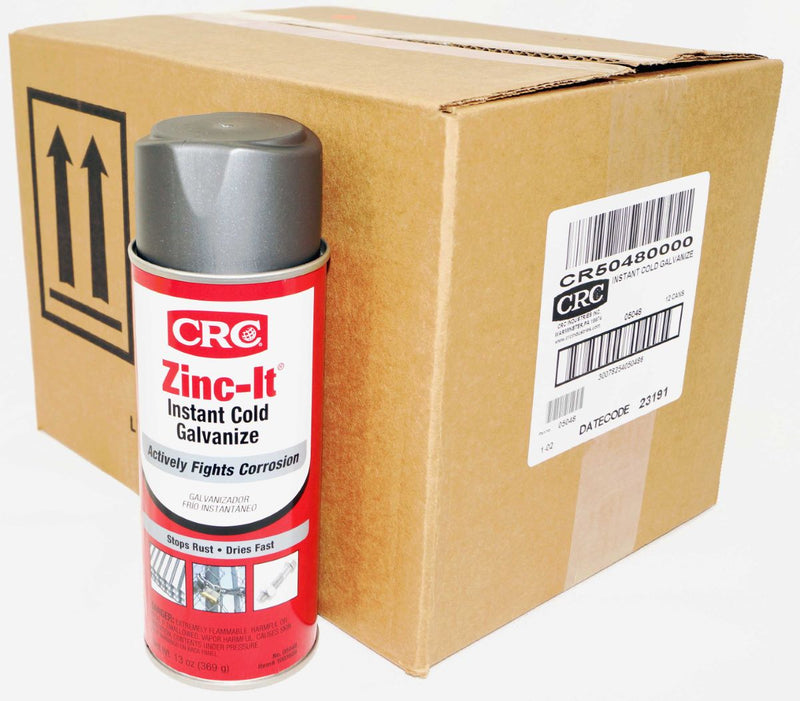 CRC Zinc-It Instant Cold Galvanize Rust Corrosion Protector 13 oz 05048 1003659