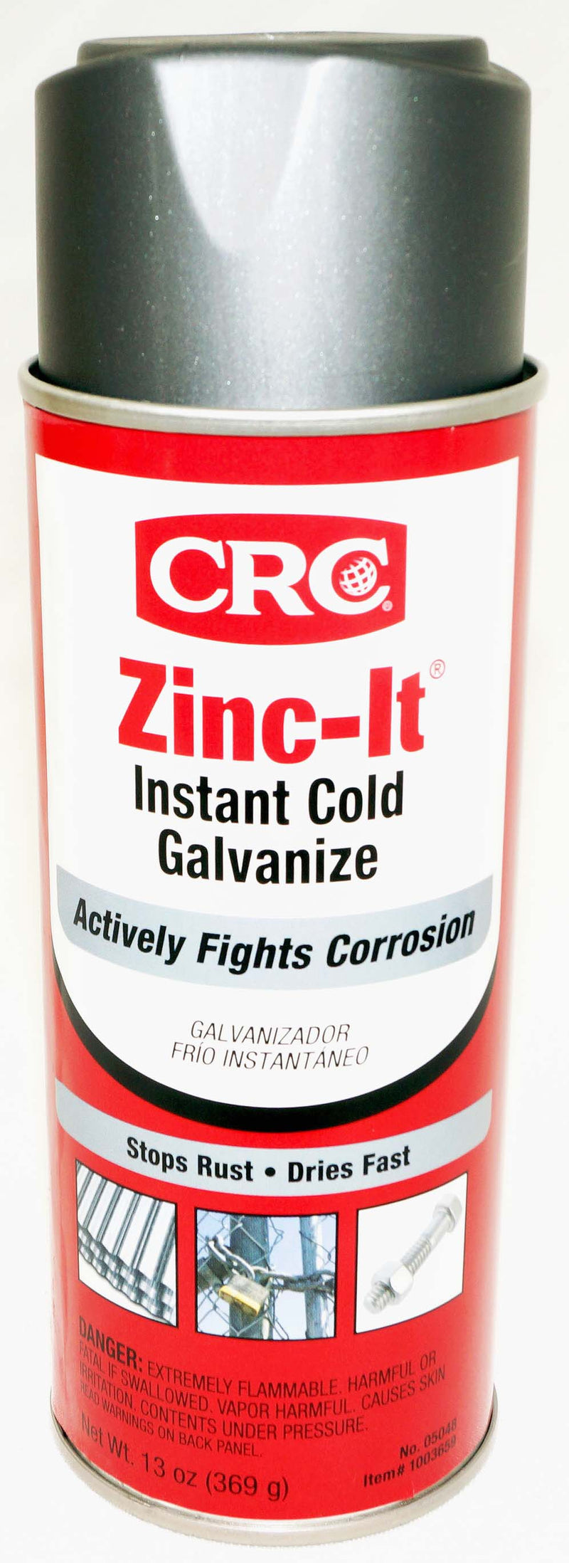 CRC Zinc-It Instant Cold Galvanize Rust Corrosion Protector 13 oz 05048 1003659