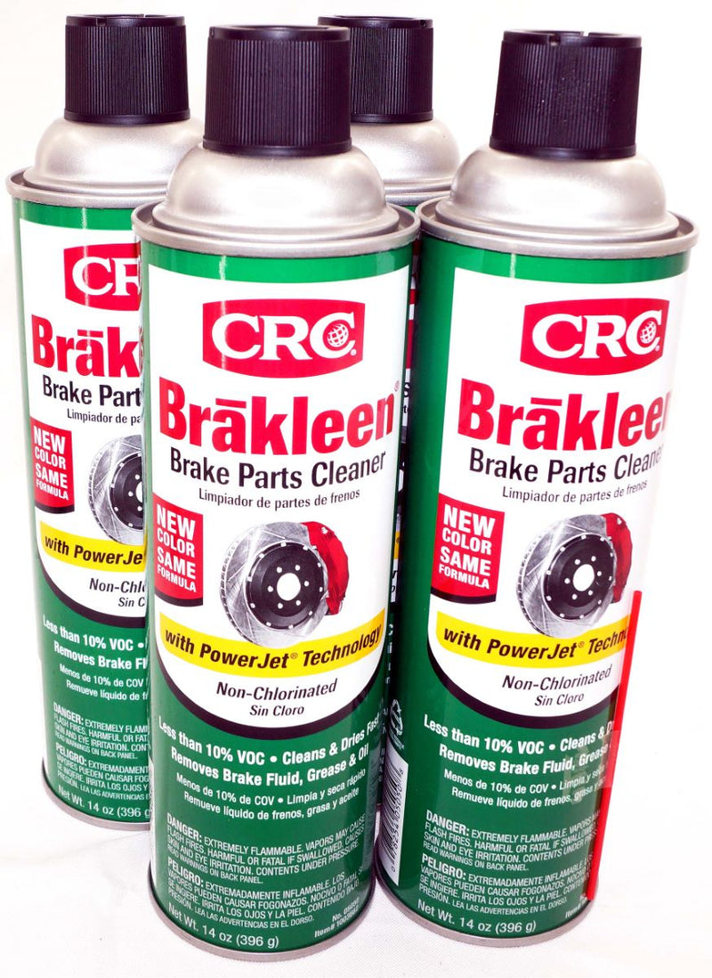 CRC Brakleen Brake Parts Cleaner with PowerJet Technology Degreaser Spray 05050
