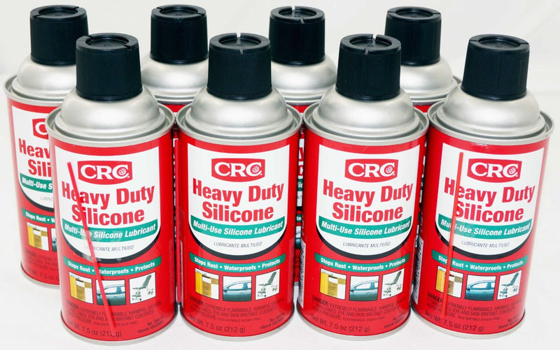 CRC Heavy Duty Multi Use Silicone Lubricant 05074 Stops Rust 7.5oz Water Proof