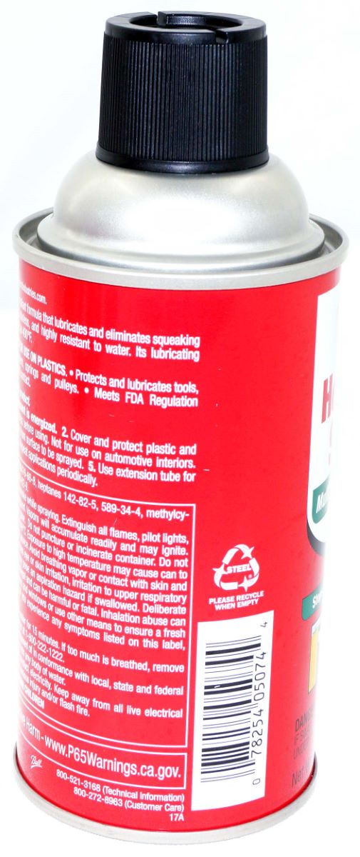CRC Heavy Duty Multi Use Silicone Lubricant 05074 Stops Rust 7.5oz Water Proof