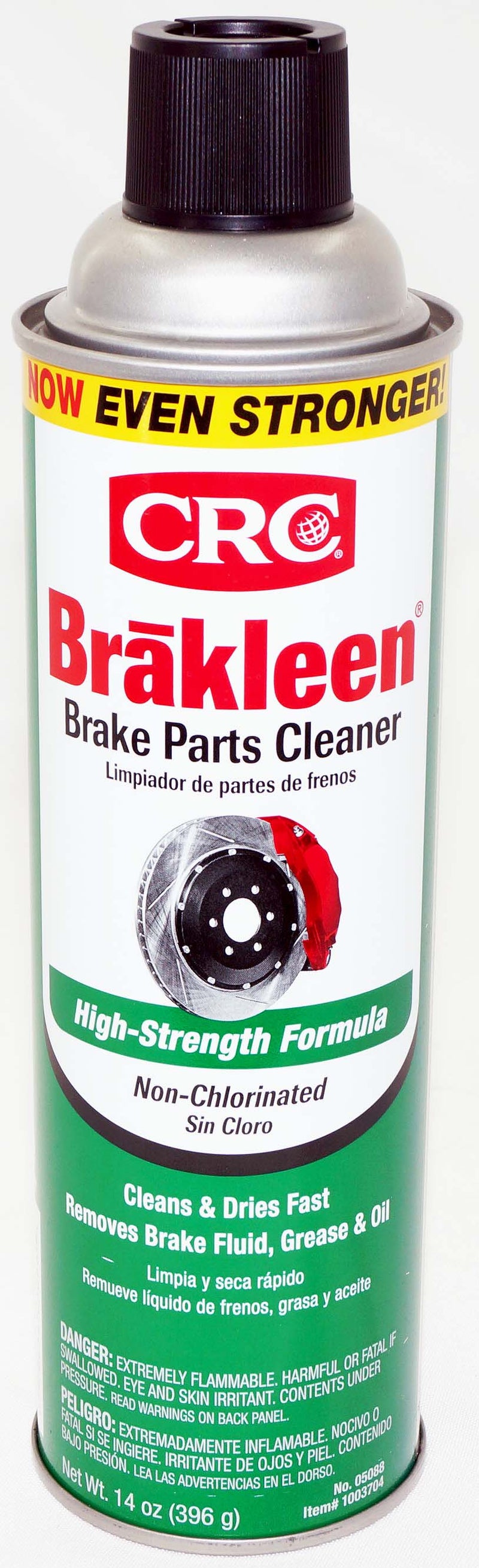 CRC Brakleen Brake Parts Cleaner High Strength Formula Non-Chlorinated 14oz