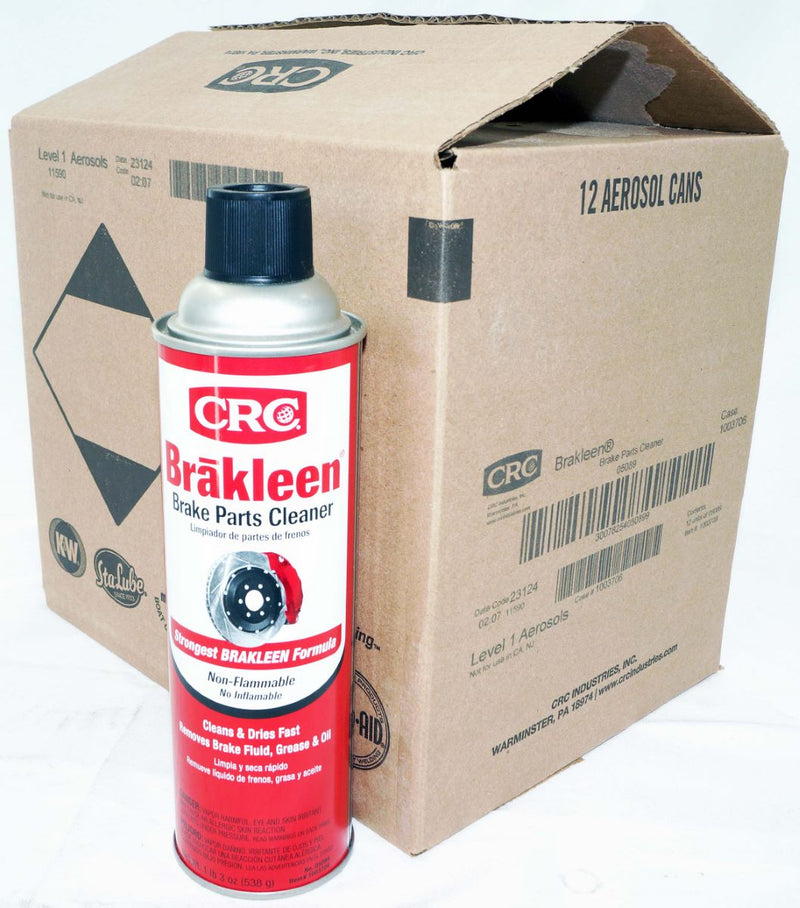 CRC 05089 Brakleen Brake Parts Cleaner Non-Flammable 19oz