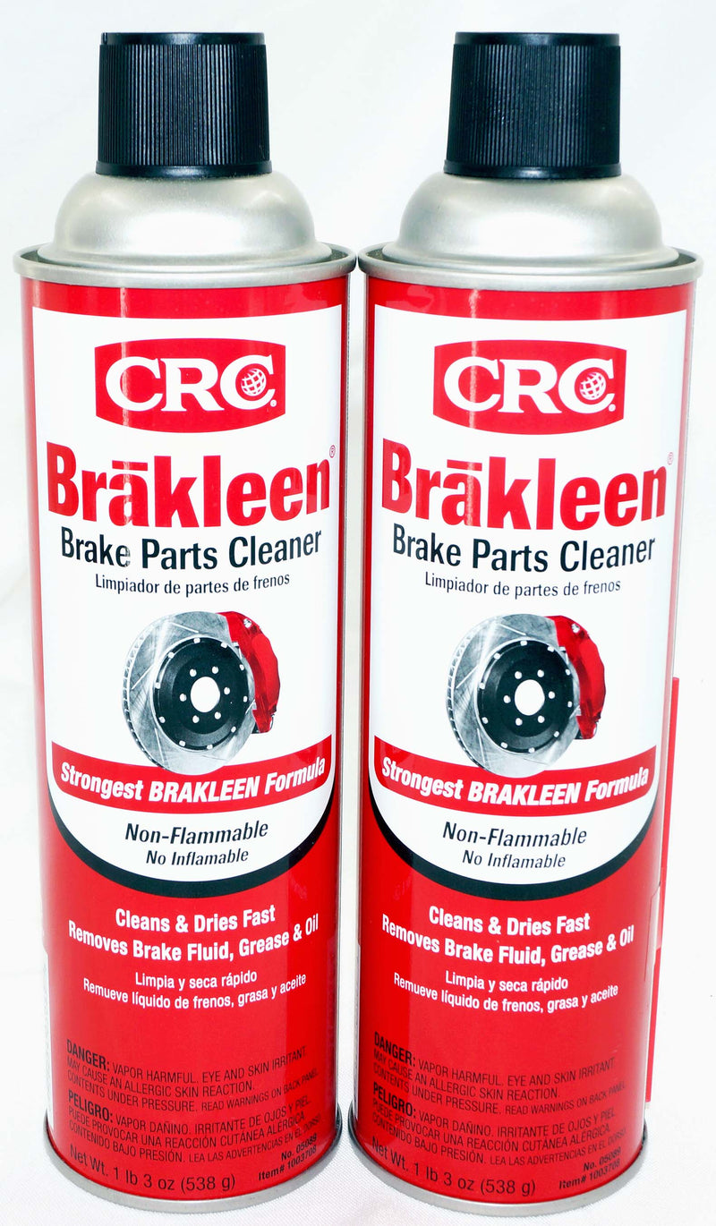 CRC 05089 Brakleen Brake Parts Cleaner Non-Flammable 19oz