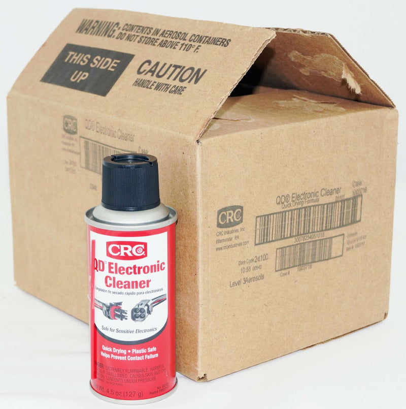 CRC 05101 QD Electronic Cleaner Net Wt 4.5 Oz