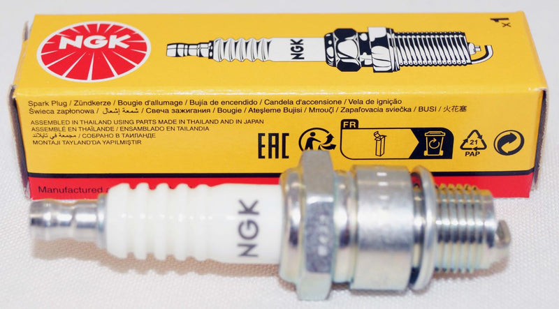 NGK 5110 B7HS Nickel Spark Plug for Marine Moped Motorcycle Snowmobiles