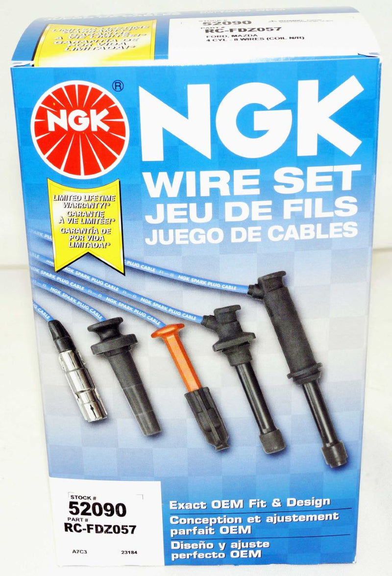 NGK 52090 Spark Plug Wire Set RC-FDZ057 FDZ057