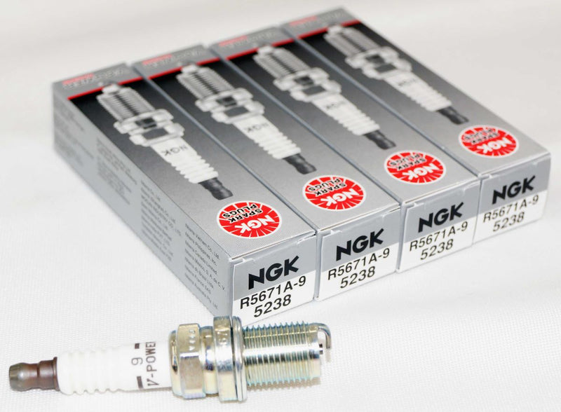 NGK 5238 V Power Racing Spark Plug R5671A9 Race Tuned Upgraded