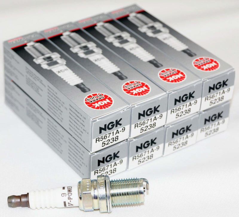 NGK 5238 V Power Racing Spark Plug R5671A9 Race Tuned Upgraded