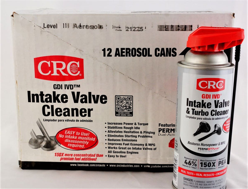 CRC 05319 GDI IVD Intake Valve and Turbo Cleaner 11oz Can
