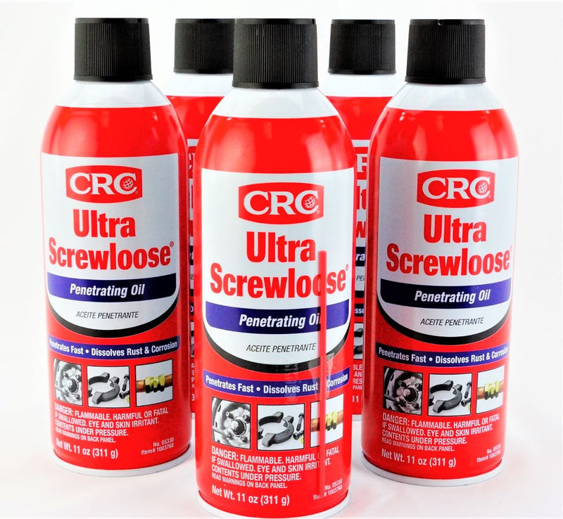 CRC Ultra Screwloose Super Penetrant Oil Spray 11oz Can 05330