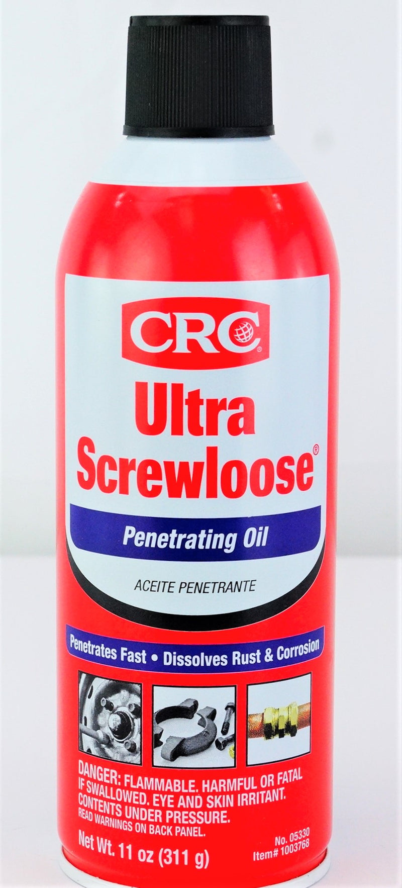 CRC Ultra Screwloose Super Penetrant Oil Spray 11oz Can 05330