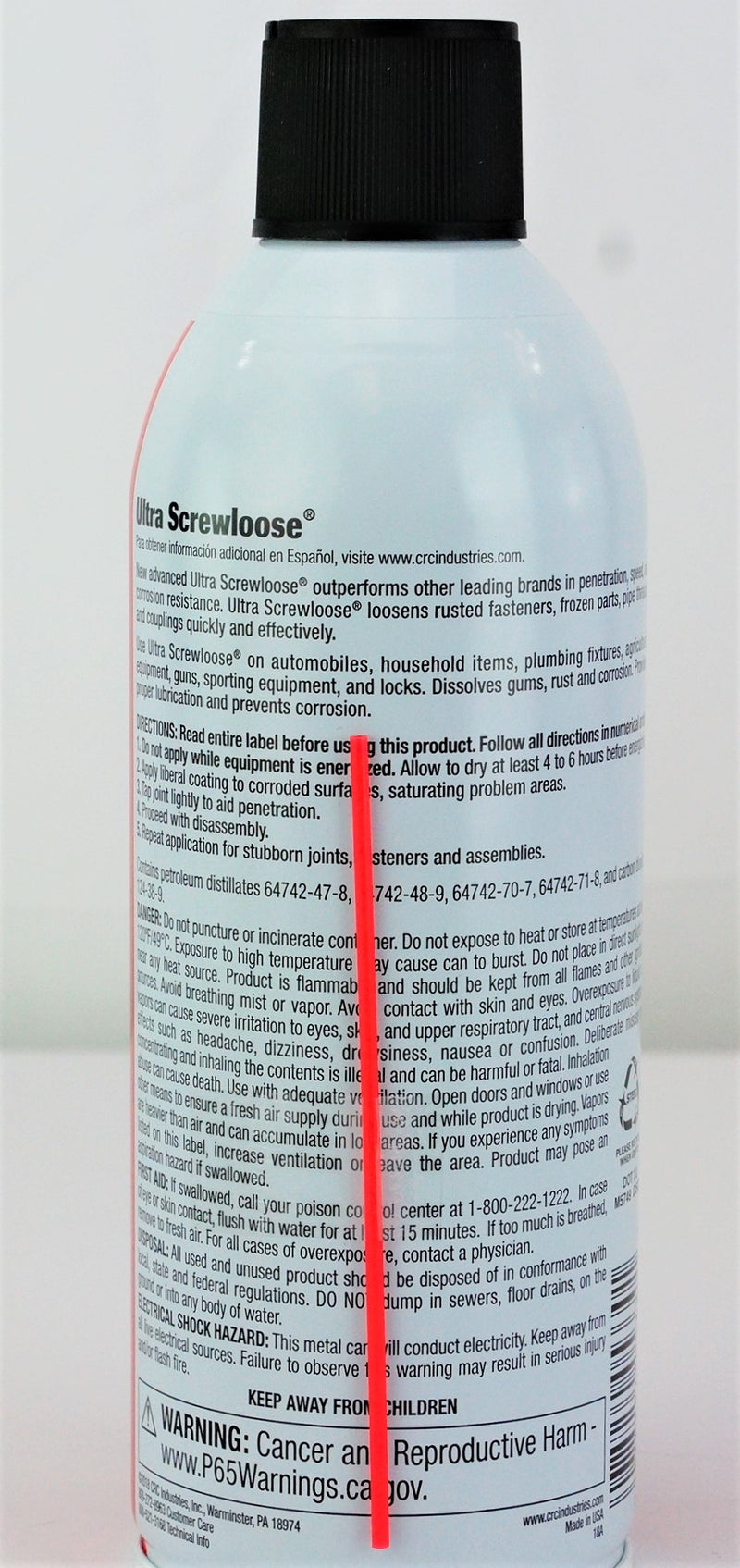 CRC Ultra Screwloose Super Penetrant Oil Spray 11oz Can 05330