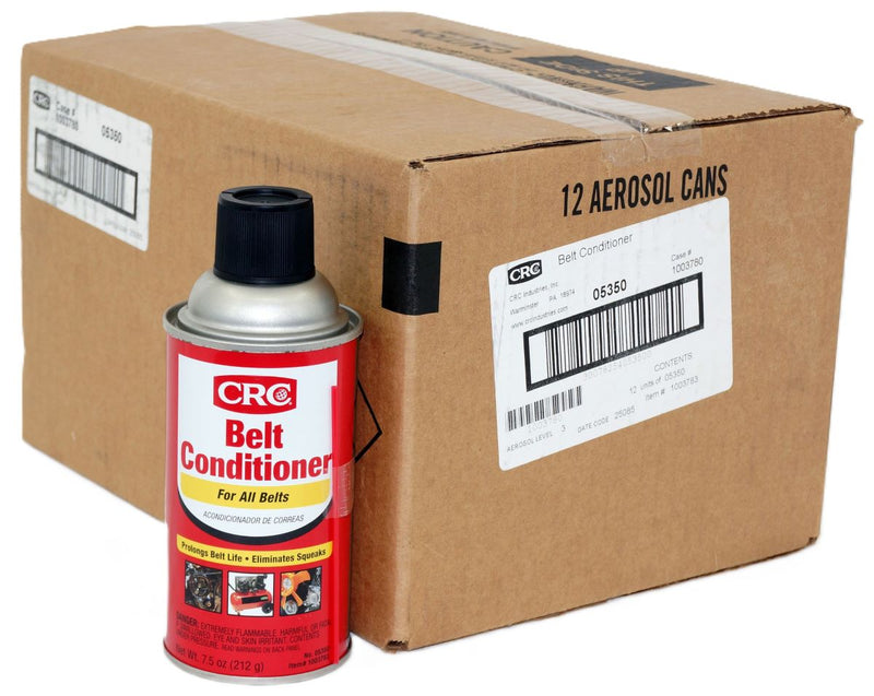 CRC 05350 Belt Conditioner 7.5oz Prolongs Belt Life