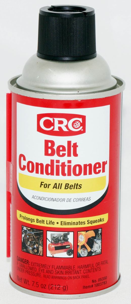 CRC 05350 Belt Conditioner 7.5oz Prolongs Belt Life