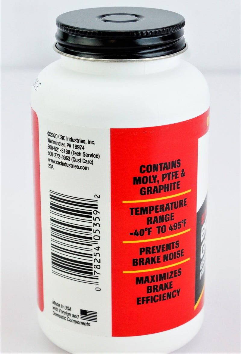 CRC 05359 Brake & Caliper Synthetic Grease 8oz 5359