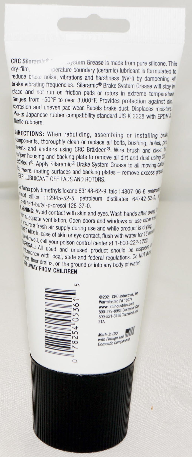 CRC 05361 Silaramic Brake System Grease 5oz