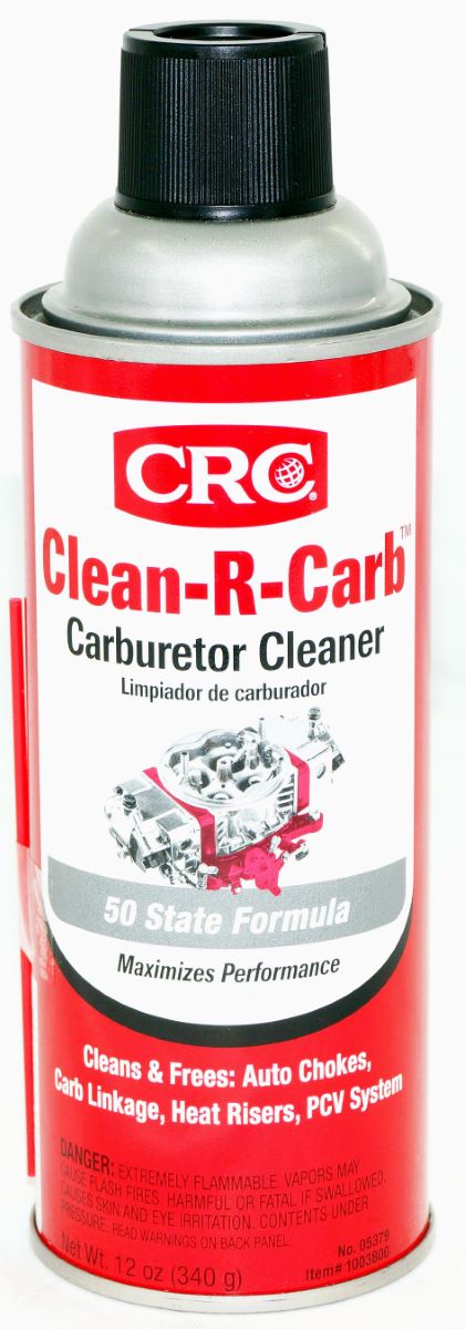 CRC 05379 Clean R Carb Carburetor Cleaner 12 Wt Oz 50-State Compliant