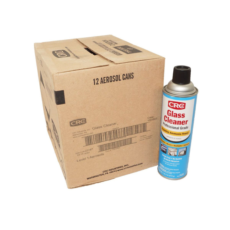 CRC 05401 Glass and Dash Professional Grade Cleaner 18 Wt Oz