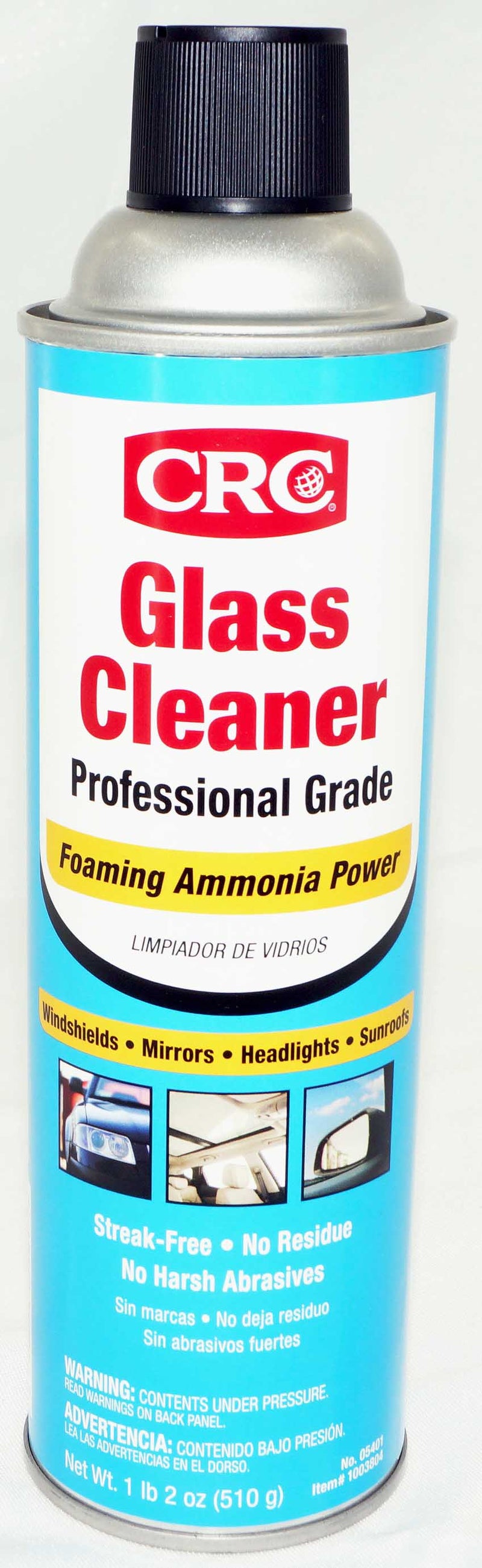 CRC 05401 Glass and Dash Professional Grade Cleaner 18 Wt Oz