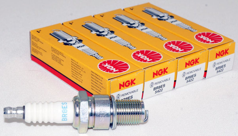NGK 5422 - Nickel Spark Plug BR8ES Removable Tip