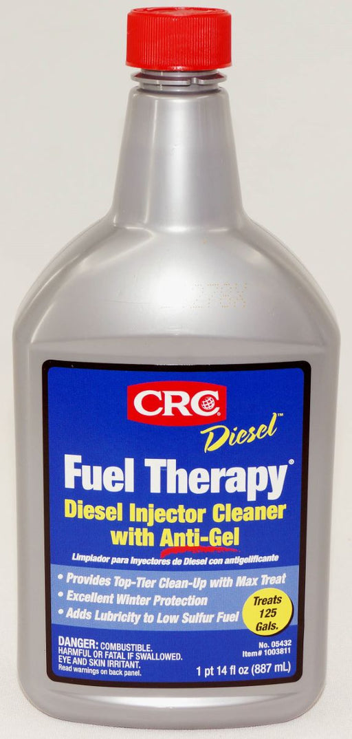CRC 05432 Diesel Fuel Therapy Diesel Injector Cleaner PLUS with Anti-Gel 1 Quart - Image 1