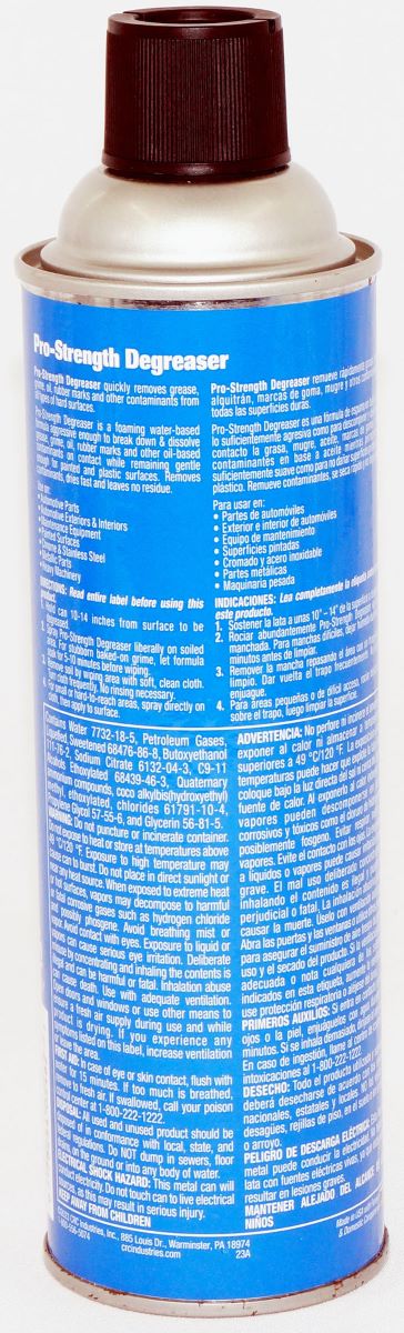 CRC Pro Strength Degreaser 15 oz All Purpose Water Based with No Odor 05482