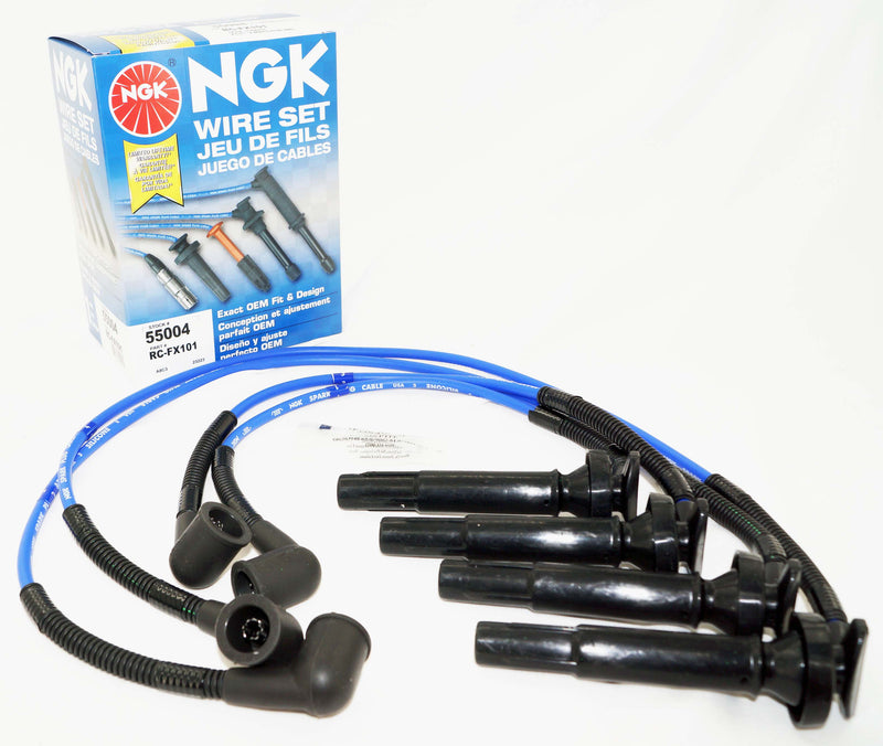 NGK 55004 Spark Plug Wire Set RC-FX101 fits Specific 05-11 Subaru Models