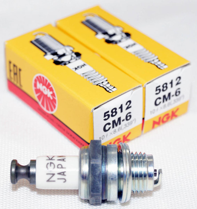 NGK 5812 Nickel Spark Plug CM6 for Generators Scale Gas Airplane Engines