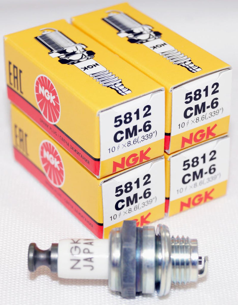 NGK 5812 Nickel Spark Plug CM6 for Generators Scale Gas Airplane Engines