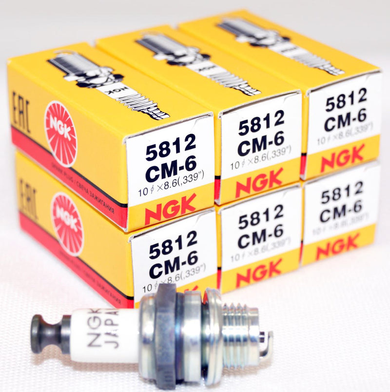 NGK 5812 Nickel Spark Plug CM6 for Generators Scale Gas Airplane Engines