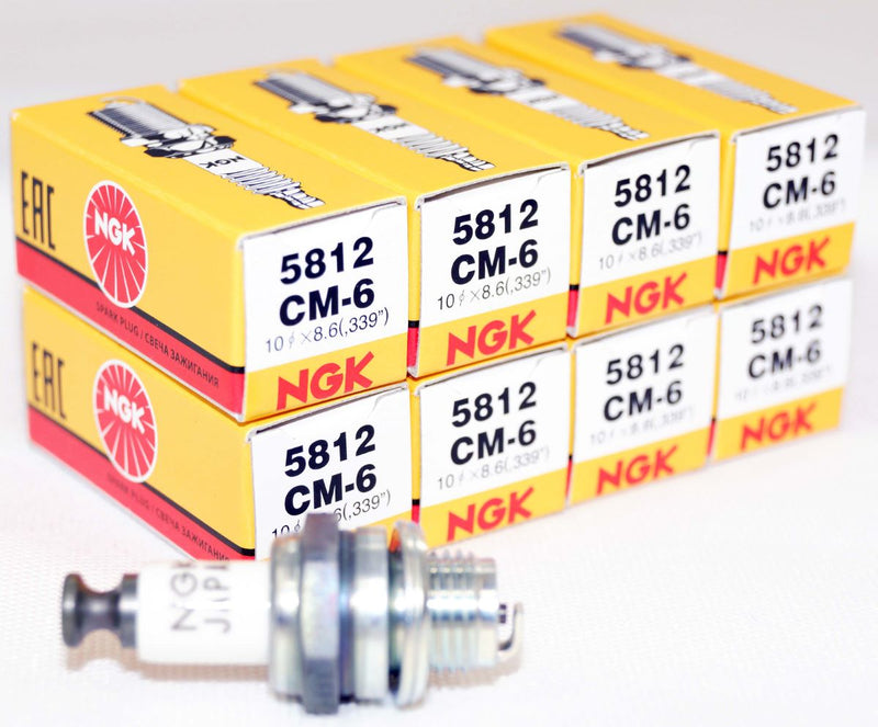 NGK 5812 Nickel Spark Plug CM6 for Generators Scale Gas Airplane Engines