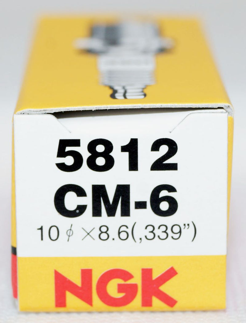 NGK 5812 Nickel Spark Plug CM6 for Generators Scale Gas Airplane Engines
