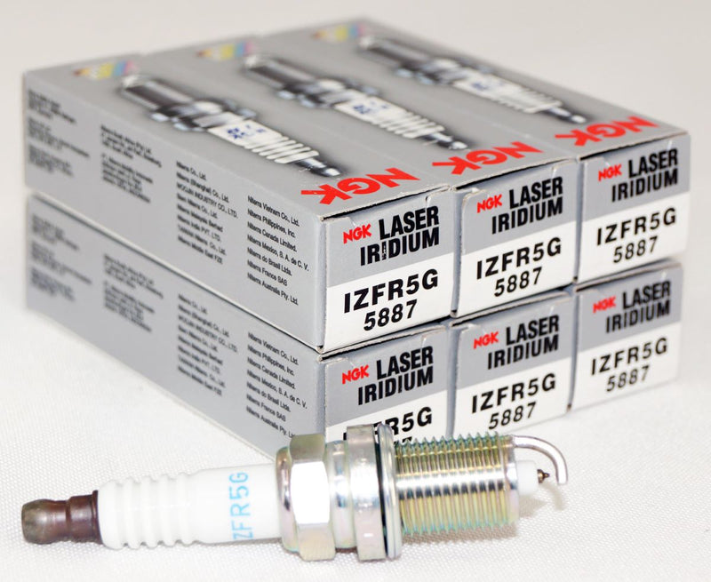 NGK 5887 Laser Iridium Spark Plug IZFR5G Auto Outboard Mercury Mariner