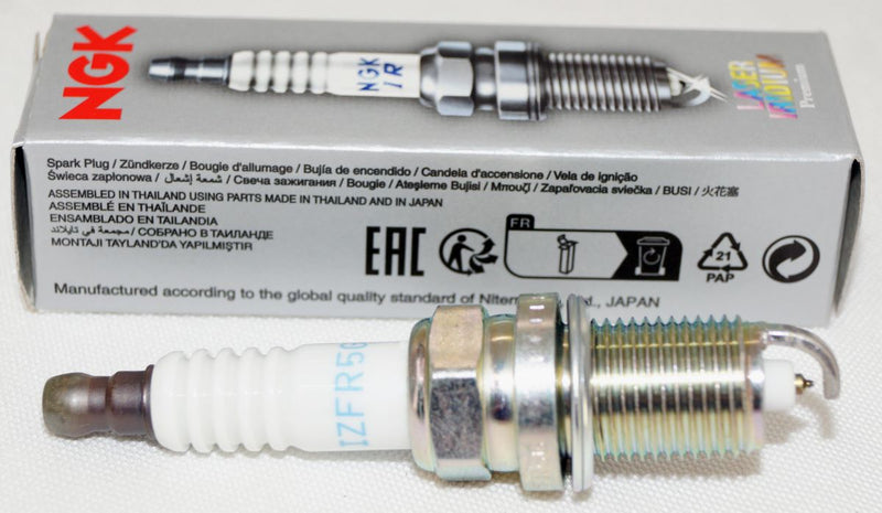 NGK 5887 Laser Iridium Spark Plug IZFR5G Auto Outboard Mercury Mariner