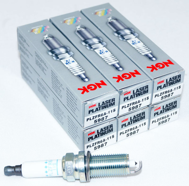 NGK 5987 PLZFR6A-11S Laser Platinum Spark Plug