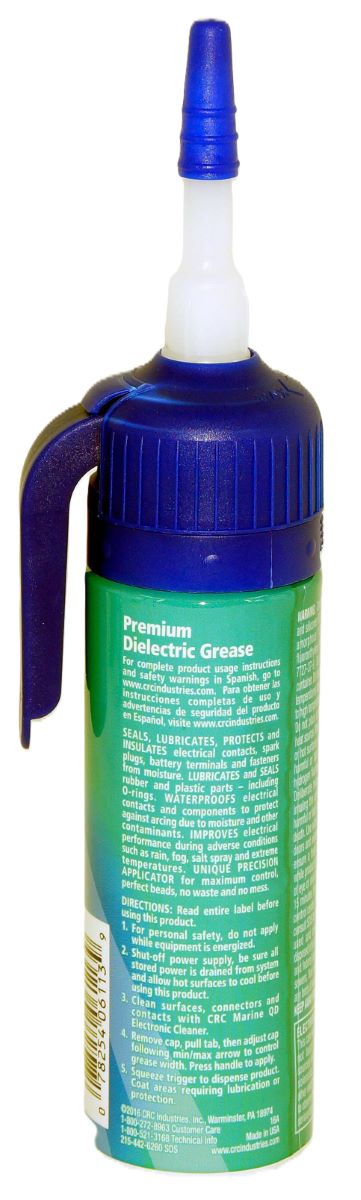 CRC 06113 Marine Premium Dielectric Grease with Select-A-BEAD 3.3 Oz White Gel