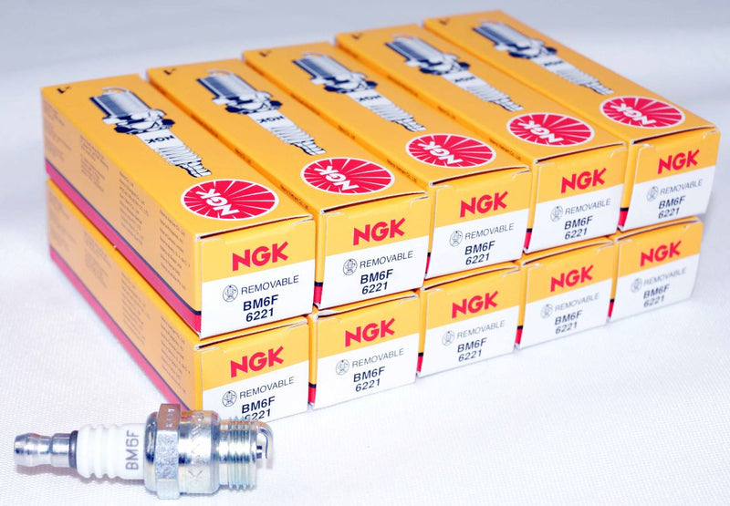 NGK BM6F 6221 Nickel Spark Plug for Chain Saws Tanaka Outboards