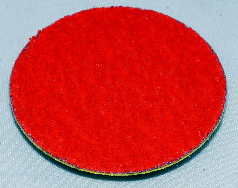 Norton 25 Discs - 2" Norton Blaze R980P 50 Grit - Coarse Cloth QC Discs - 62320
