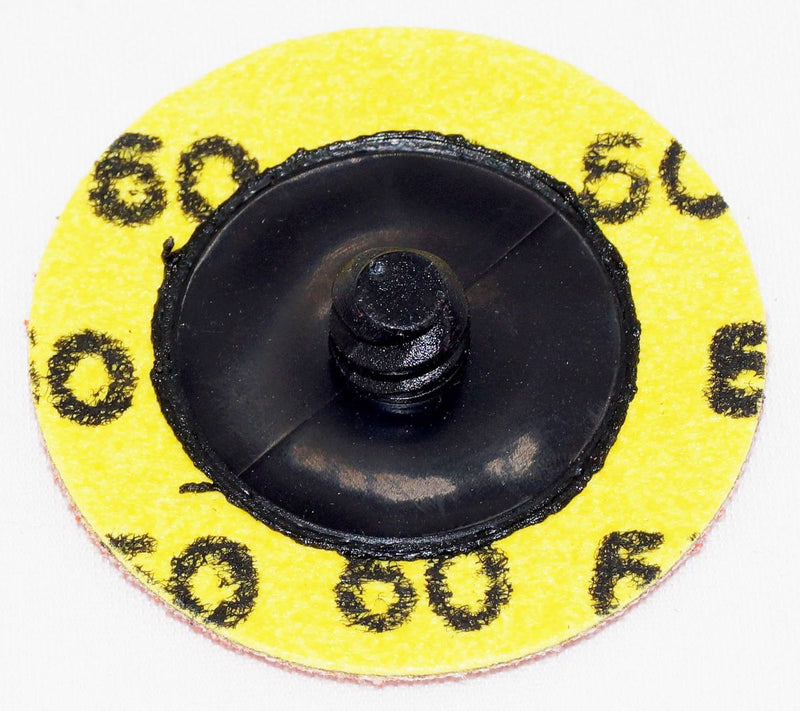 Norton 25 Discs - 2" Norton Blaze R980P 50 Grit - Coarse Cloth QC Discs - 62320