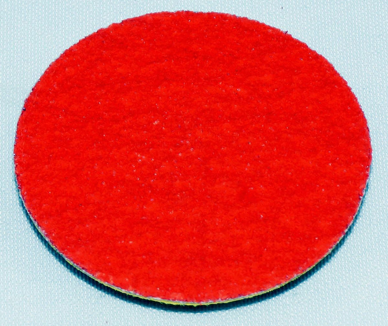 Norton 25 Discs - 2" Norton Blaze Cloth QC Disc TR (Type III) 80 Grit R980P - 62324