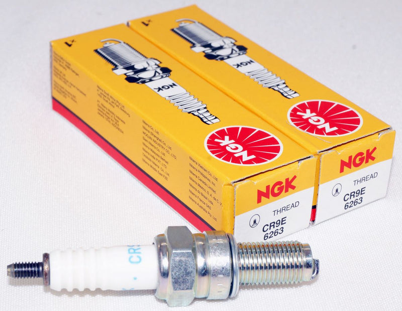 NGK 6263 Nickel Spark Plug CR9E Threaded Tip